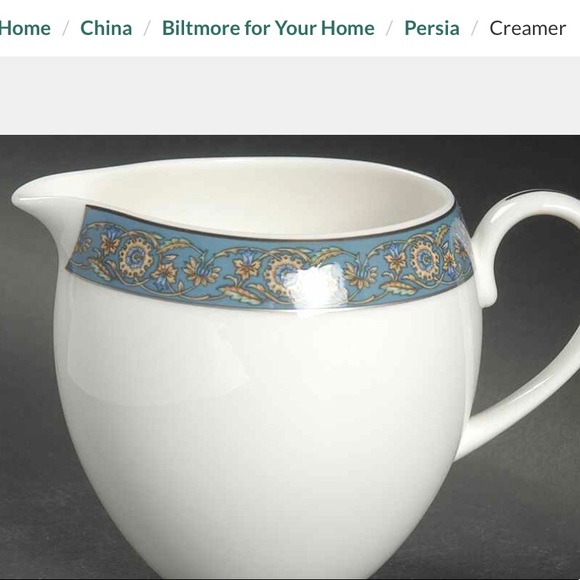 Lenox Biltmore Persia Creamer New, Unopened. - Picture 2 of 4